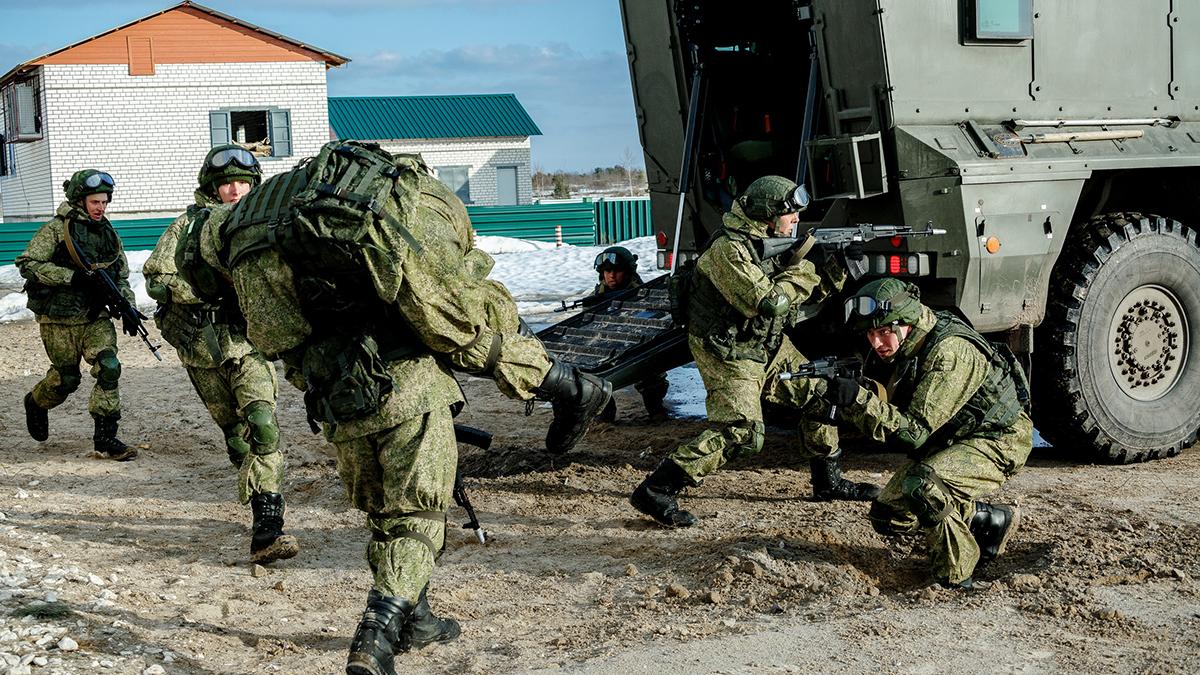 Российские военные, армия России