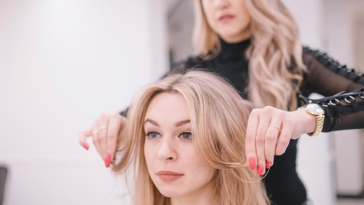 Пробор и укладка