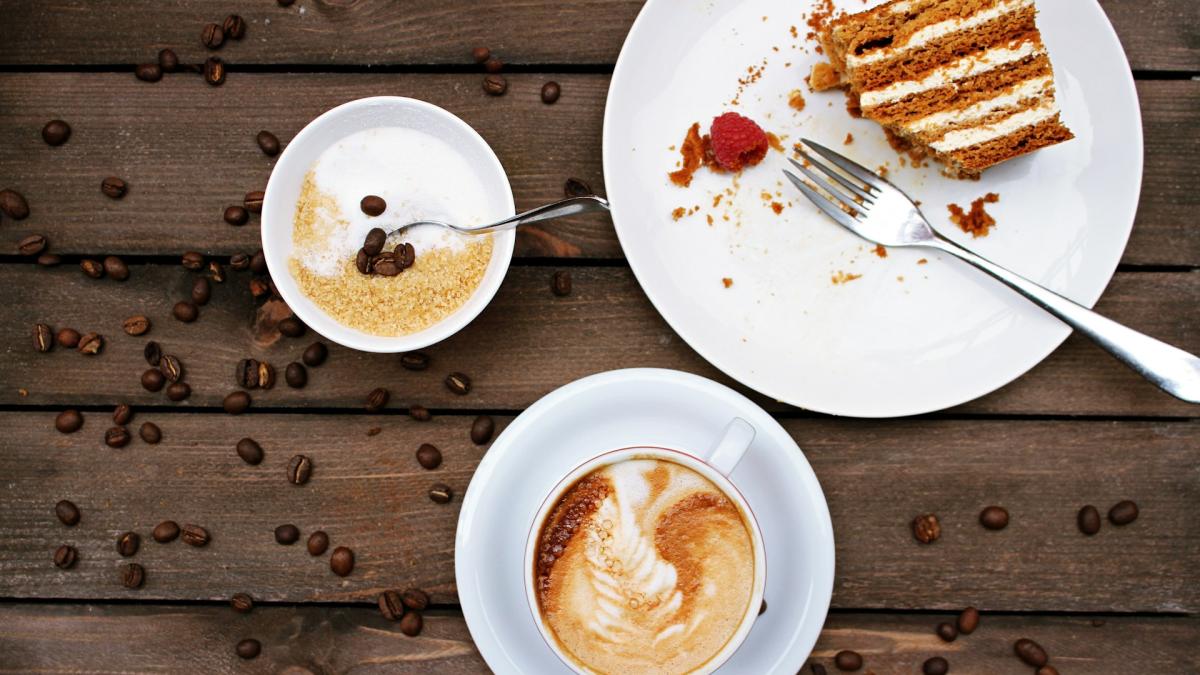 Десерт и кофе