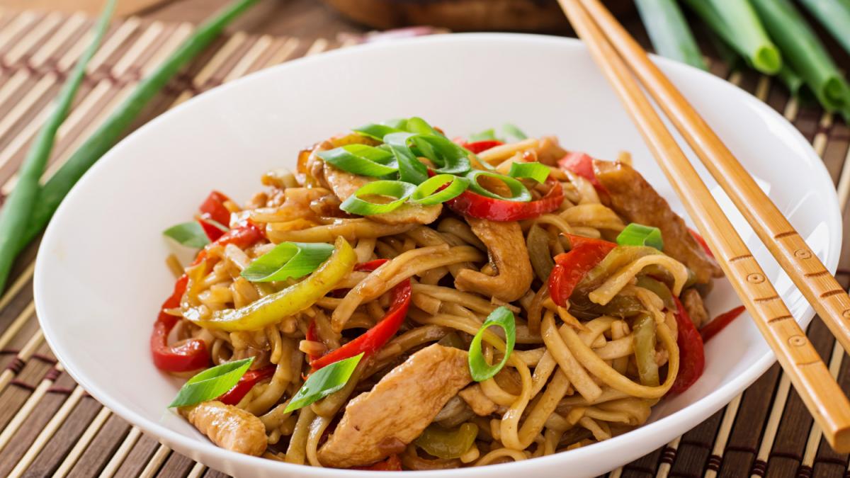 Удон с курицей Удон с курицей