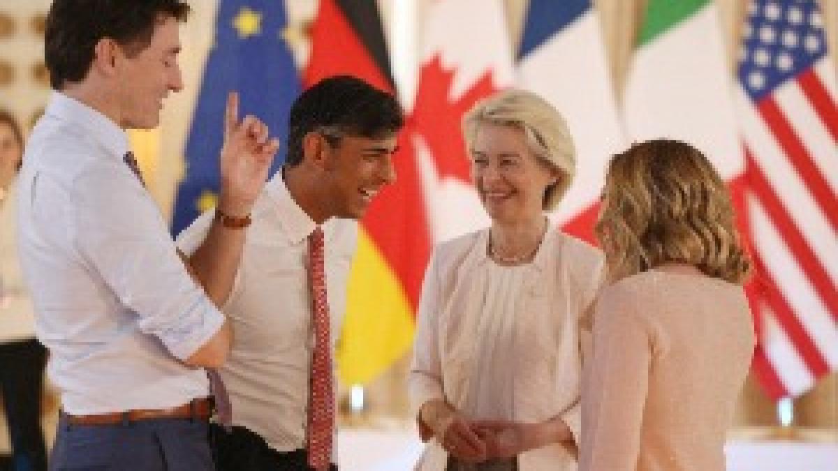 Prime Minister Rishi Sunak attends the G7 Summit in Italy (53787657052)