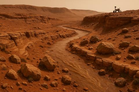 NASA подтвердило наличие жидкой воды в марсианских солёных рассолах