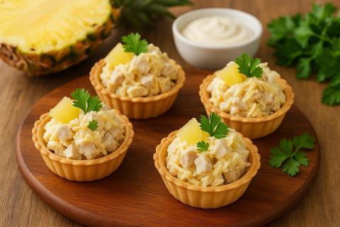 Смешиваю салат с курицей и грецкими орехами — эффект вау на празднике: жаль, раньше не знал