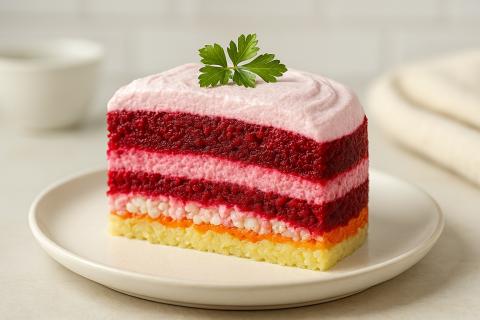 Салат с тунцом и яйцом формируют слоями для эффектной подачи — повар