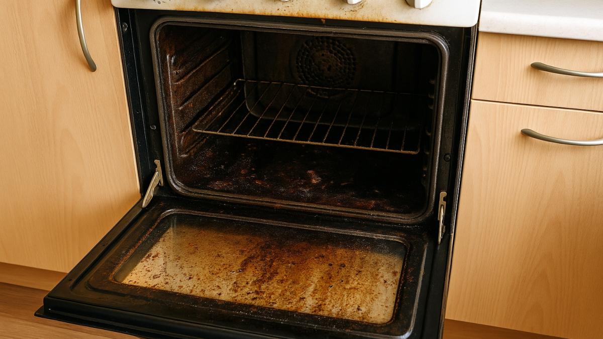 Грязная духовка