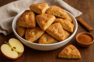 Кулинарный эксперт рассказал, как приготовить яблочно-миндальное печенье без масла