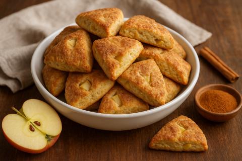 Кулинарный эксперт рассказал, как приготовить яблочно-миндальное печенье без масла Кулинарный эксперт рассказал, как приготовить яблочно-миндальное печенье без масла