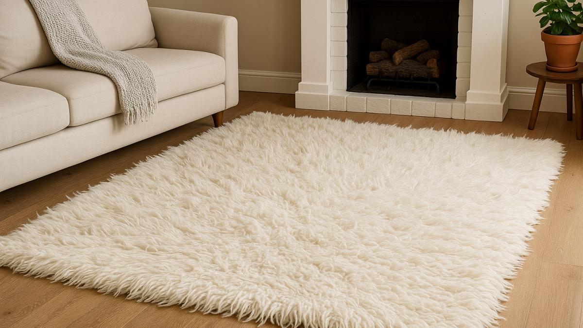 Ковер с длинным ворсом