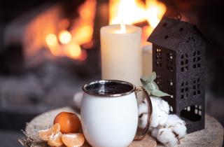 Тёплое освещение создаст расслабляющую атмосферу зимой — РБК Недвижимость