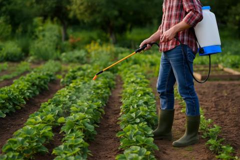 Залила компостом и зольным раствором — клубника зацвела раньше всех, соседи в шоке