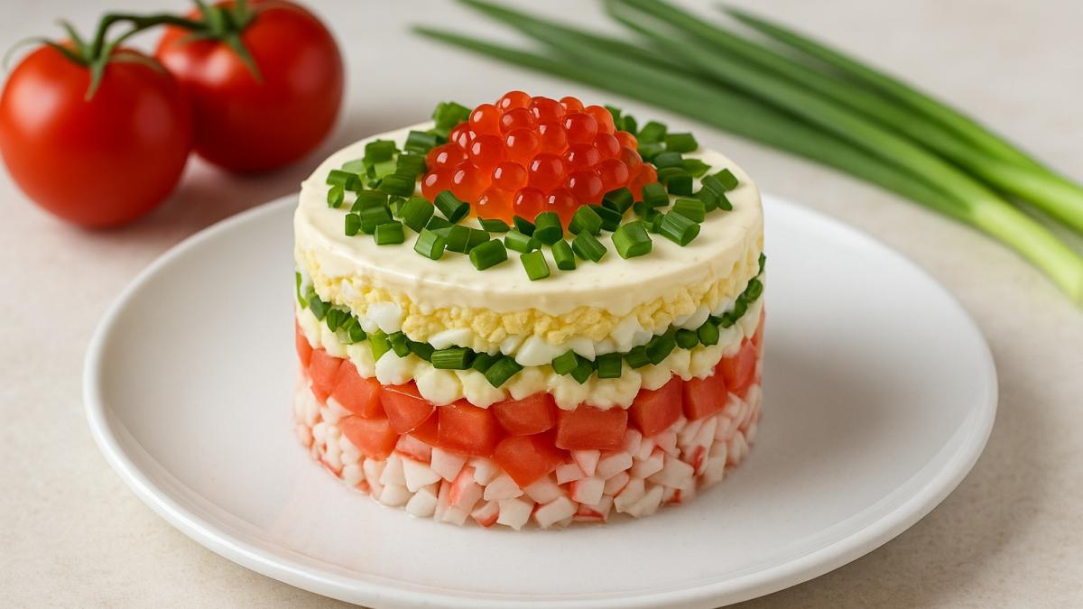 Слоеный салат