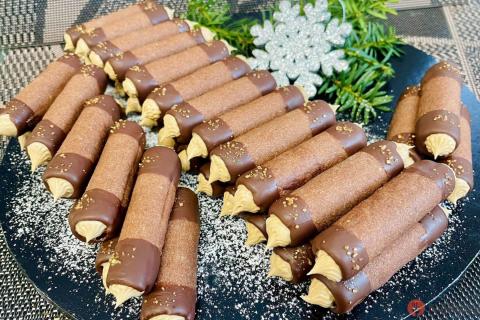 Шоколадные трубочки: как приготовить идеальный десерт — кулинар Таня Радкова
