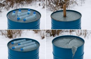 Бочки помогают организовать хранение садового инвентаря вертикальным способом на участке — Алексей Румянцев