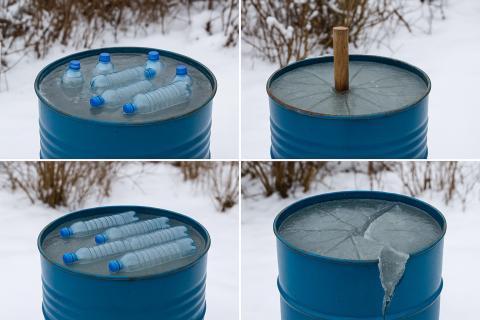 Бочки помогают организовать хранение садового инвентаря вертикальным способом на участке — Алексей Румянцев