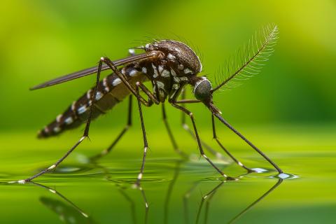 Комар Aedes aegypti адаптировался к жизни рядом с человеком