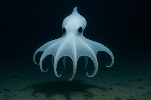 Редкий семирукий осьминог пойман у берегов Швеции и передан учёным — Кристин Аппельквист