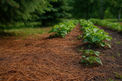 Разложение яйца даёт длительное питание растениям — садоводы