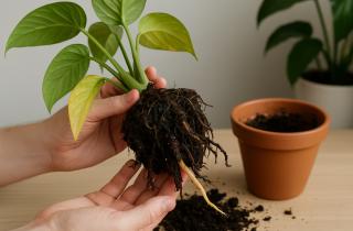 Пересадка растений предотвращает стресс и улучшает корневое питание — Анатолий Петров