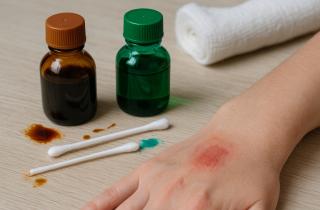 Клинеры объяснили способы удаления зелёнки с разных поверхностей