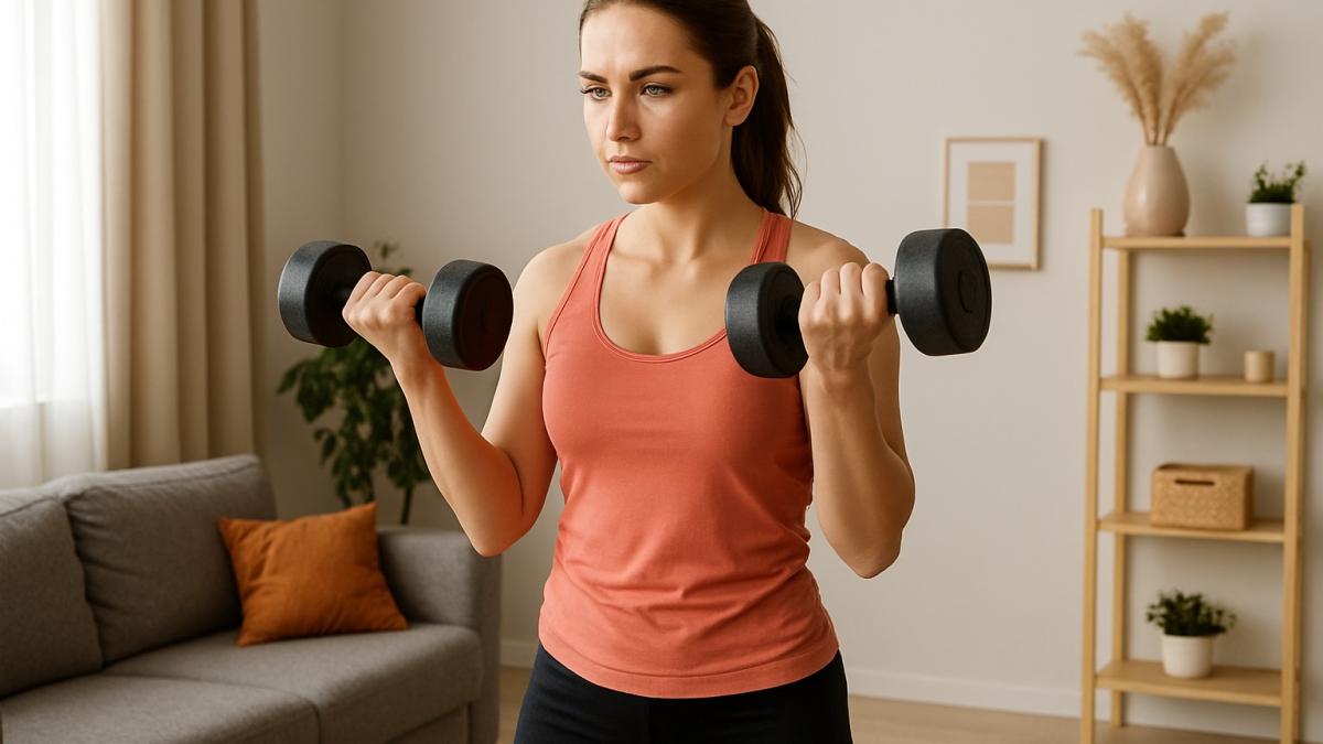 Тренировка рук дома Тренировка рук дома