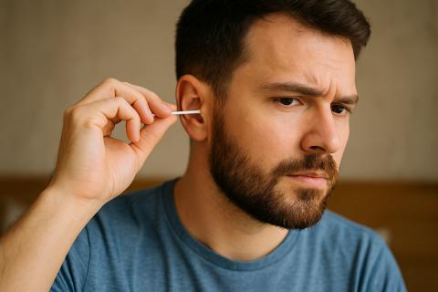 Врач Александр Умнов рассказал, почему чистка ушей ватными палочками опасна для слуха