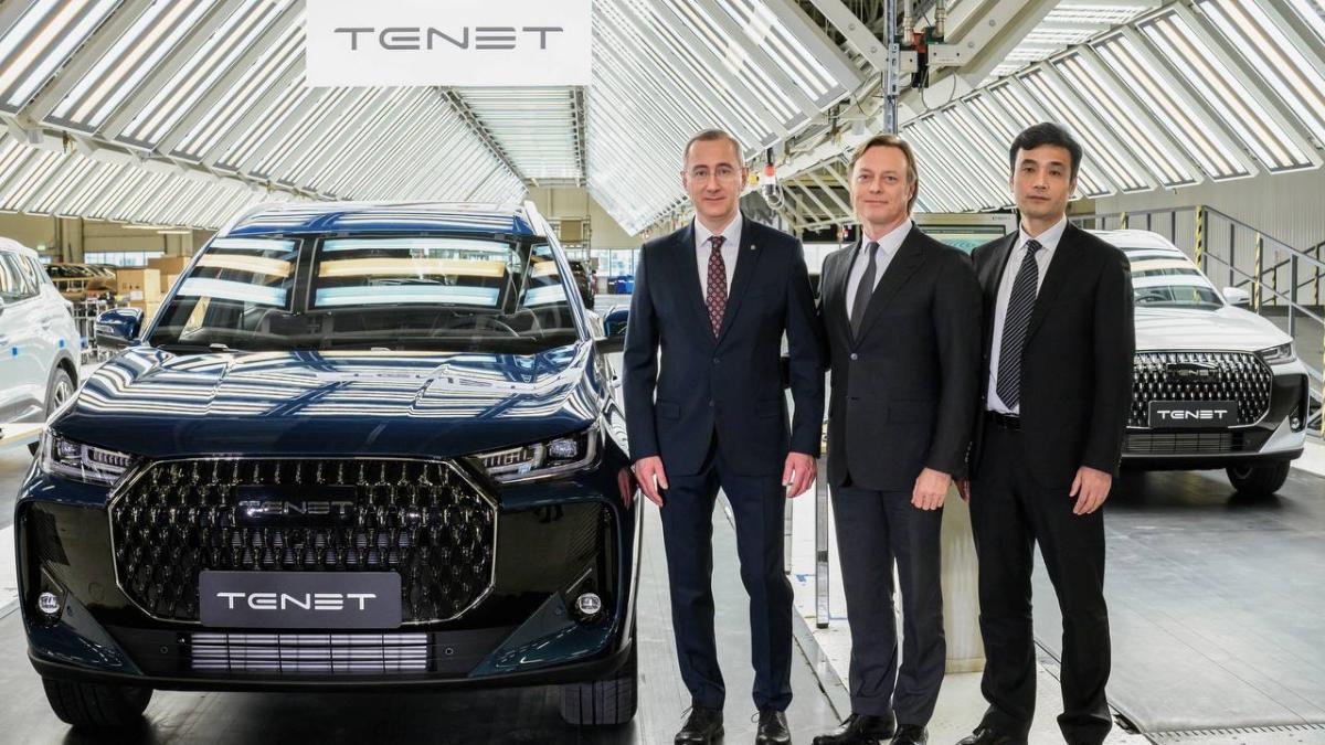 Презентация российского автомобиля Tenet
