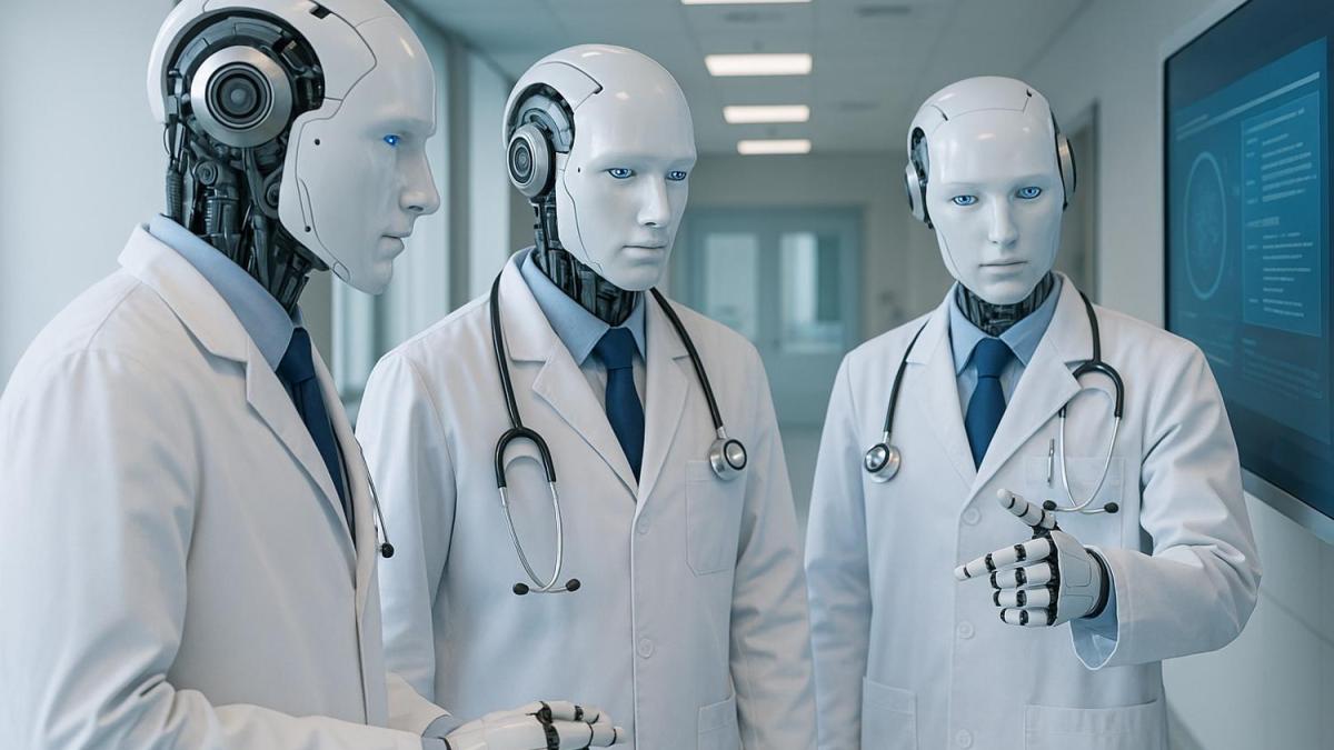 Команда роботов-врачей