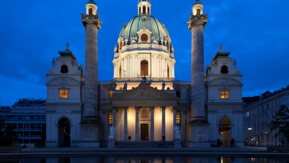 Karlskirche Вена Karlskirche Вена