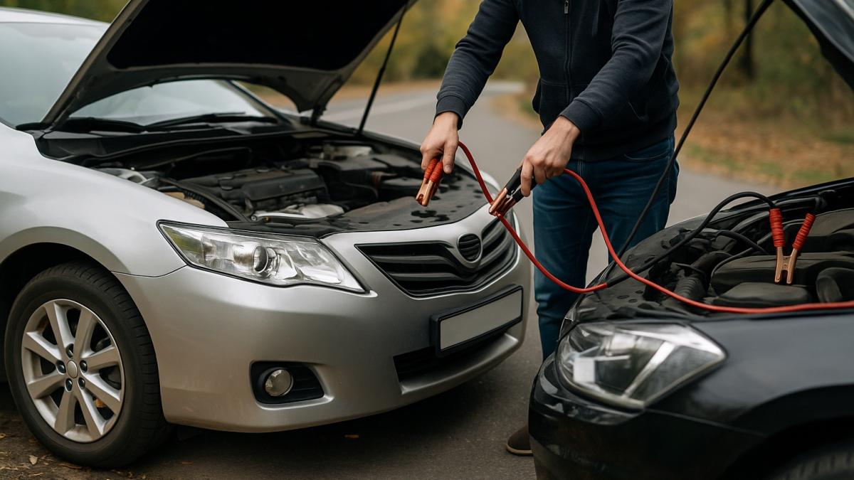 Запуск автомобиля с проводов
