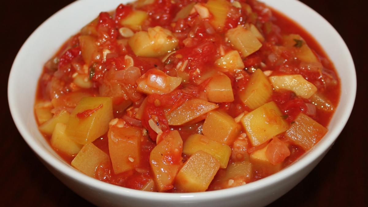 Тушёные кабачки Тушёные кабачки
