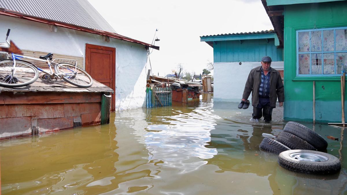 Паводок в Ишиме и Ишимском районе в 2017 году