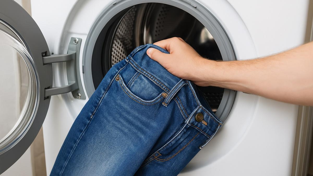 Стирка джинсов Стирка джинсов