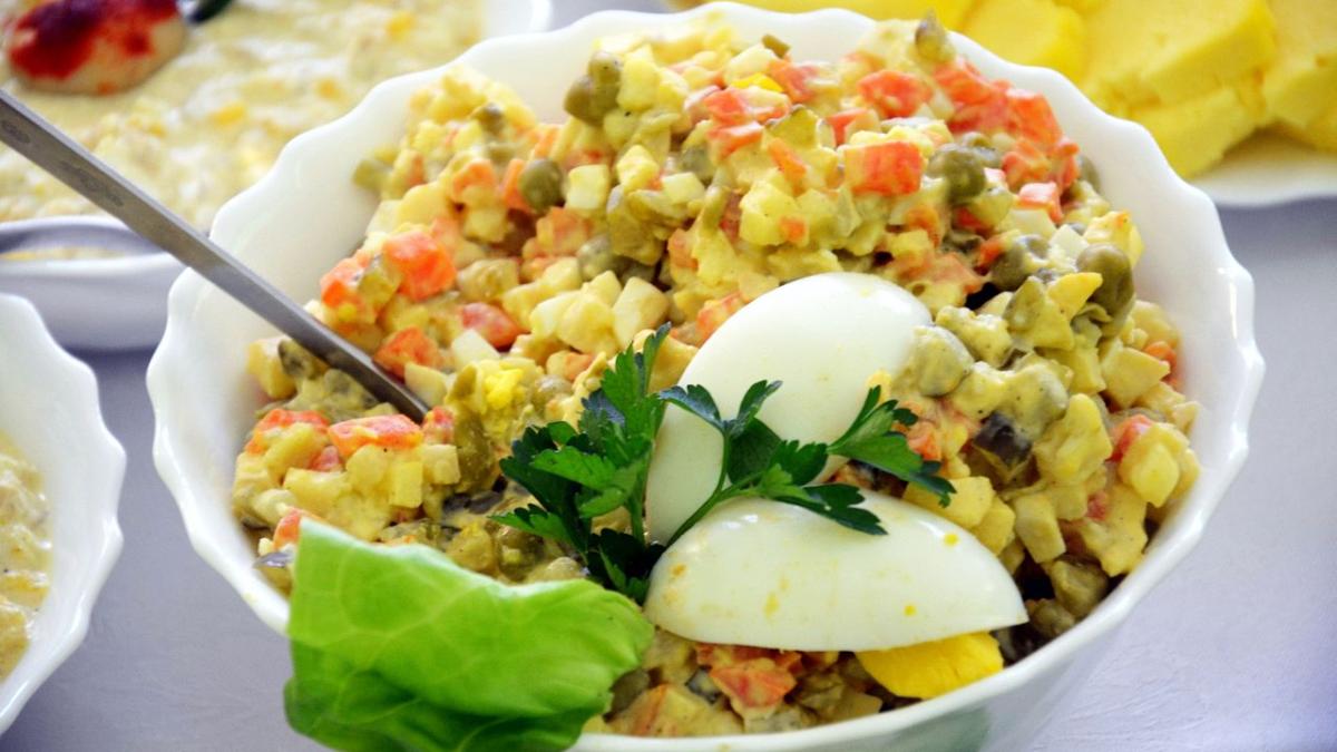 Салат оливье