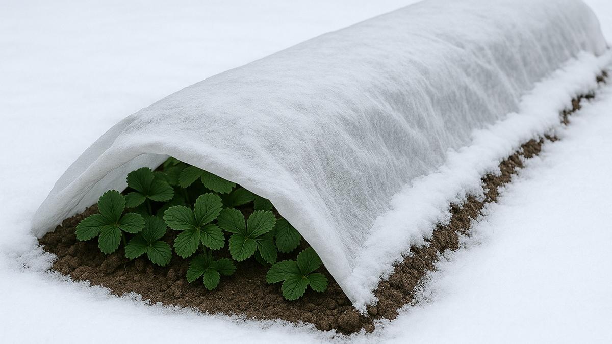 Укрытие клубники Укрытие клубники