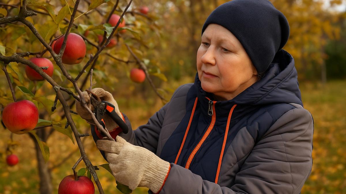 Осенняя обрезка яблони Осенняя обрезка яблони