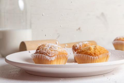 Рецепт тыквенных маффинов с грецкими орехами и корицей