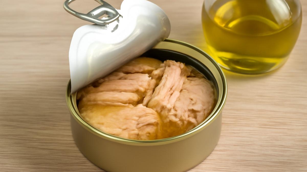 Консервированный тунец в оливковом масле