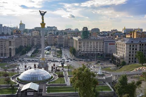 В Киеве закрасили граффити в честь российского музыканта
