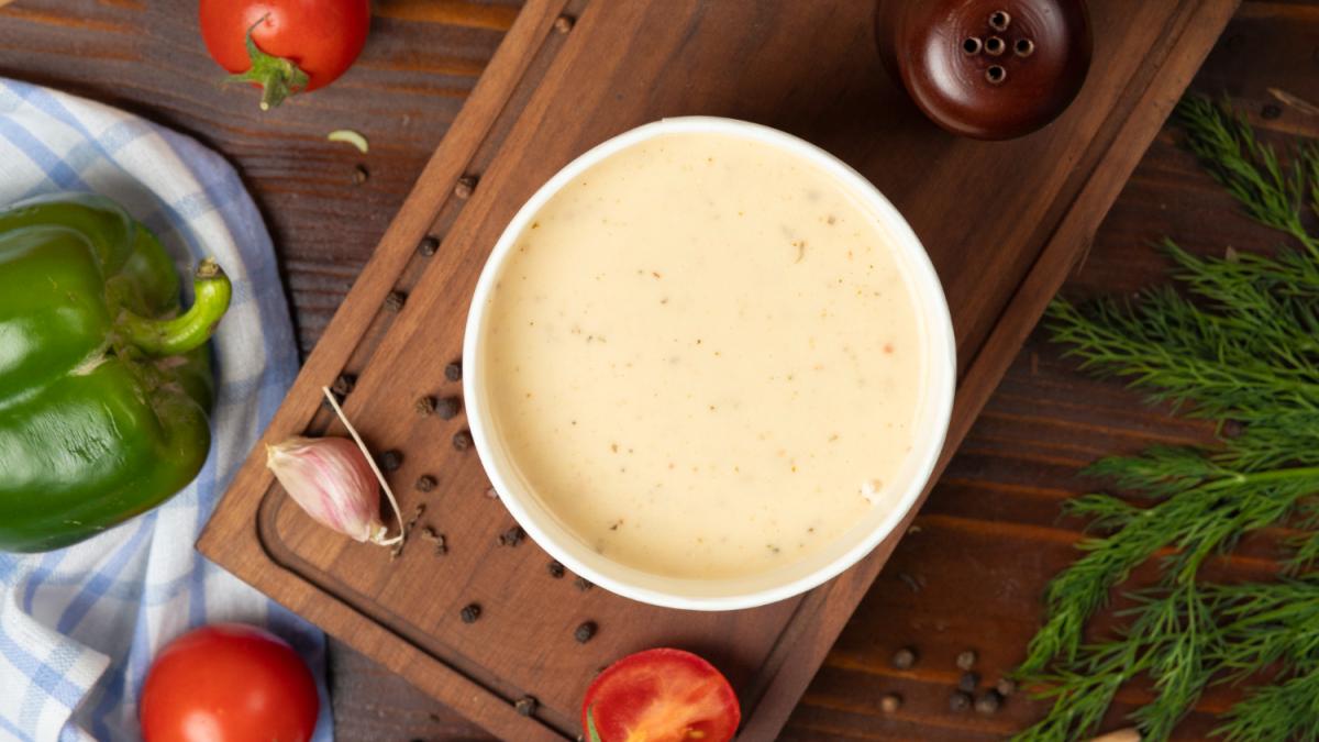 Сливочный соус с хреном