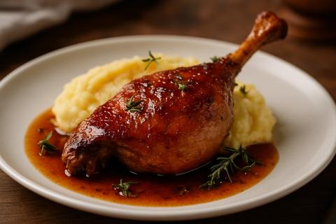 Ромбы на коже спасают филе: секретная надсечка превращает обычную птицу в шедевр Мишлен