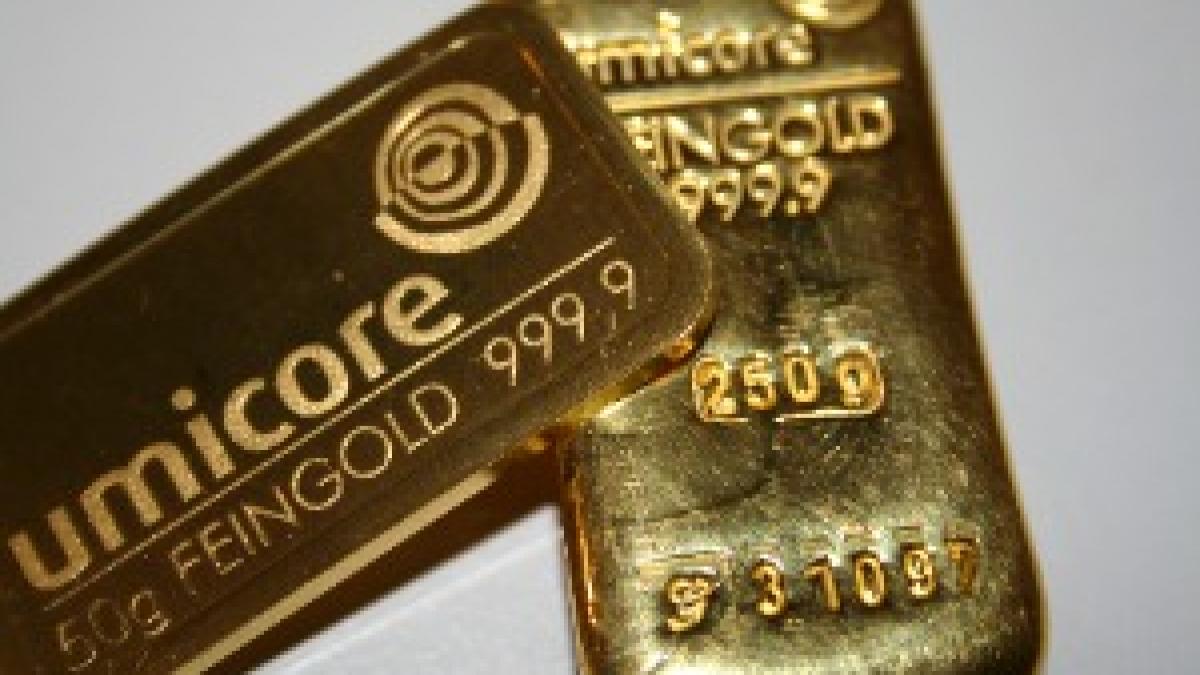 Zwei Goldbarren