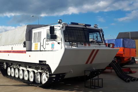 Вездеходы Бурлак повысили надежность своей техники для эксплуатации в Арктике и Антарктиде — ТАСС