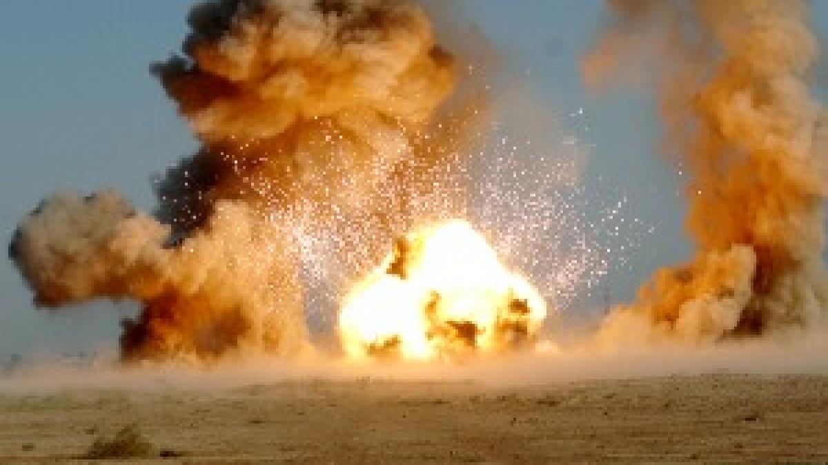 USAF EOD explosion