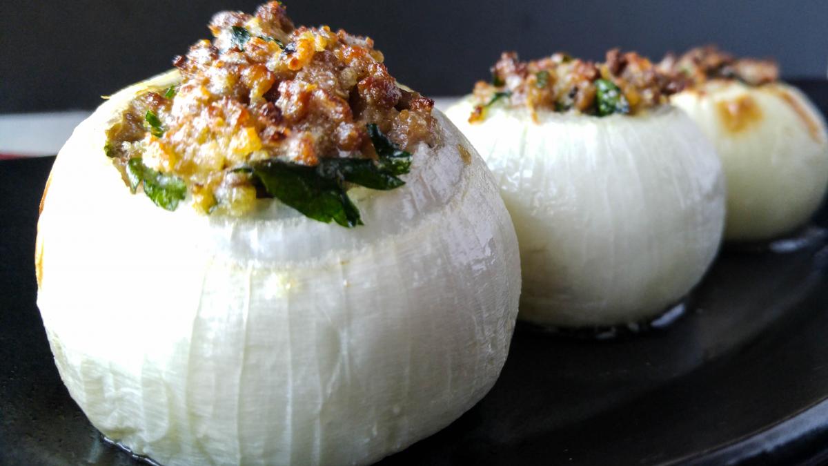 Фаршированный лук Фаршированный лук