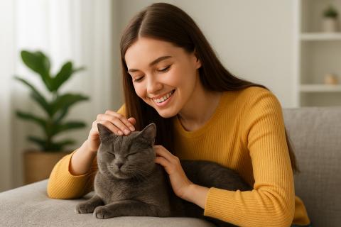 Люди, разговаривающие с кошками, снижают стресс и улучшают связь с питомцем