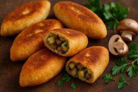 Беру картошку и немного муки — и получаю тесто, вкуснее дрожжевого: теперь готовлю только так