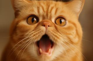 Учёные выяснили, что кошки мурлычут без участия мозга — Current Biology