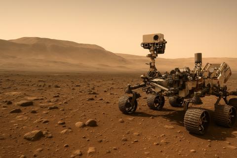 Марсоход Perseverance обнаружил камень с высоким содержанием железа и никеля — NASA