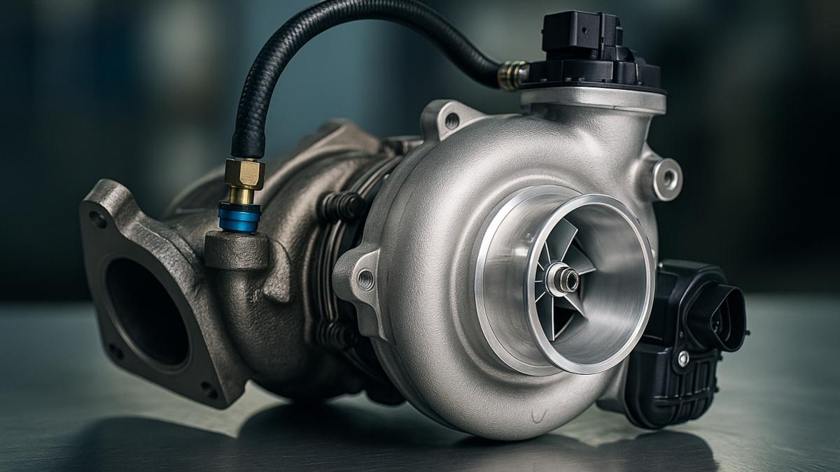 современный турбокомпрессор двигателя