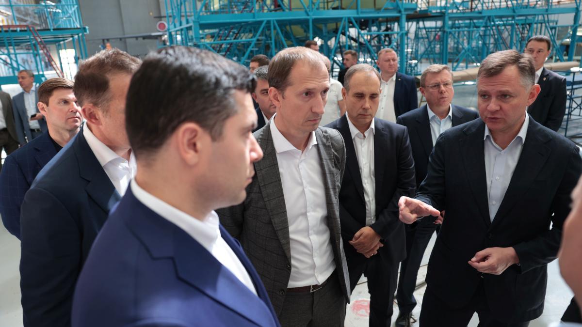 Губернатор Ростовской области Юрий Слюсарь